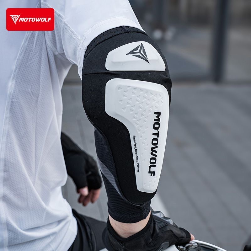Mountain Biking Elbow Pads - واقيات الكوع للدراجات النارية، واقيات الكوع