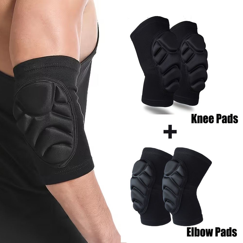 2 قطعة منصات الكوع الركبة المه - مراجعة Mountain Biking Elbow Pads وسعره