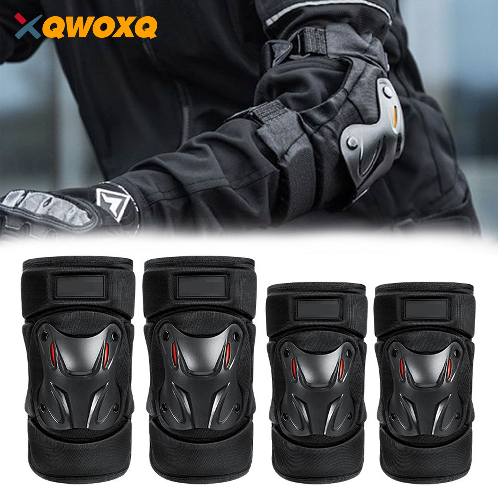 1 زوج دعامة كوع واقية دراجة نا - مراجعة Mountain Biking Elbow Pads وسعره